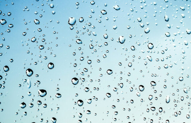 gocce di condensa e umidità