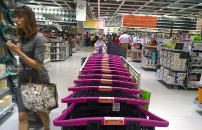 carrelli supermercato