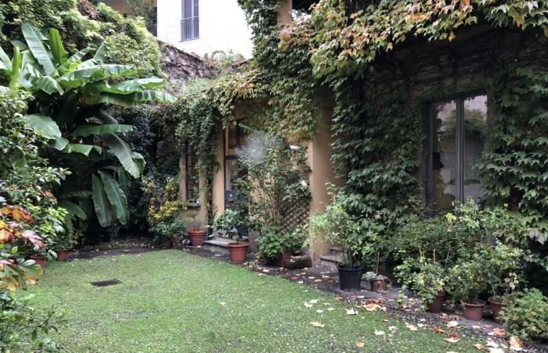 giardino con tante piante