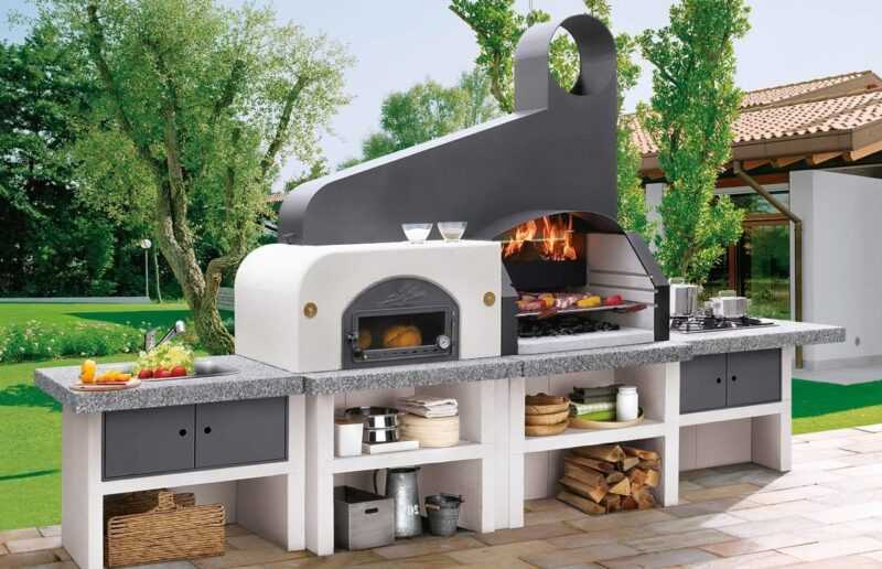 barbecue, grill con forno