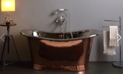 vasca da bagno in rame