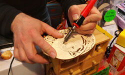 pirografare su legno