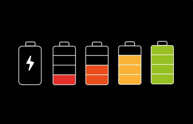 ricarica di una batteria