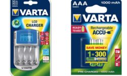 pile ricaricabili Varta