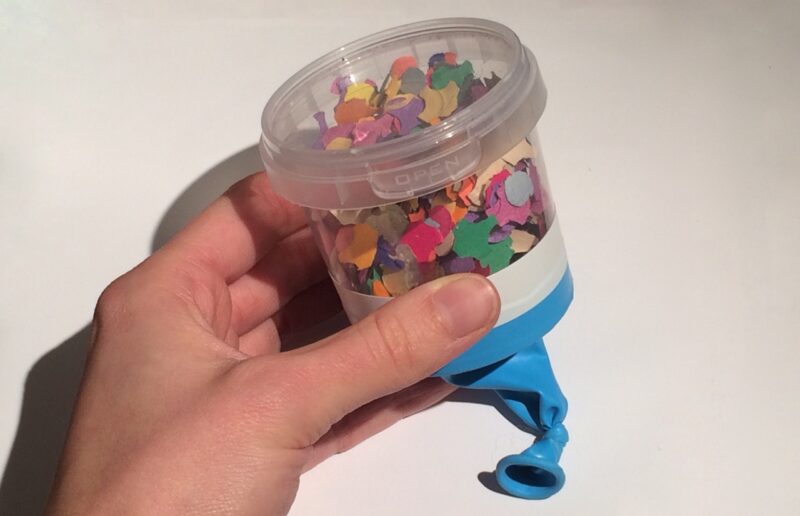 sparacoriandoli di carnevale