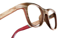occhiali in legno di faggio