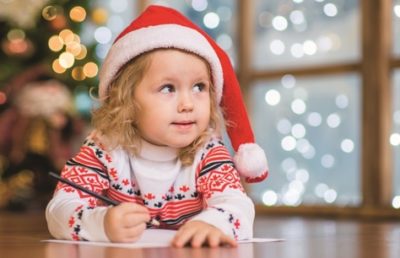 Letterina Natale bimba