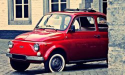 fiat 500 rossa