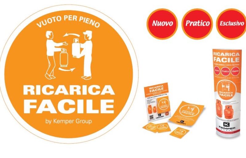 Ricarica bombole propano con Kemper