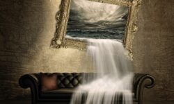 acqua sul divano