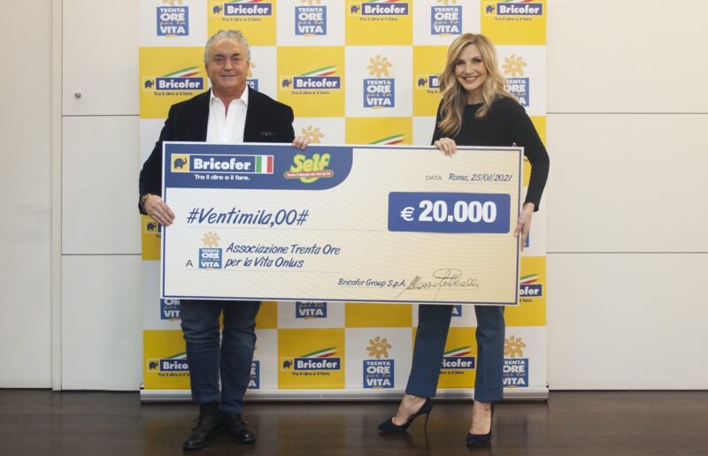 Massimo Pulcinelli e Lorella Cuccarini