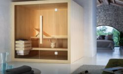 Sauna in bagno