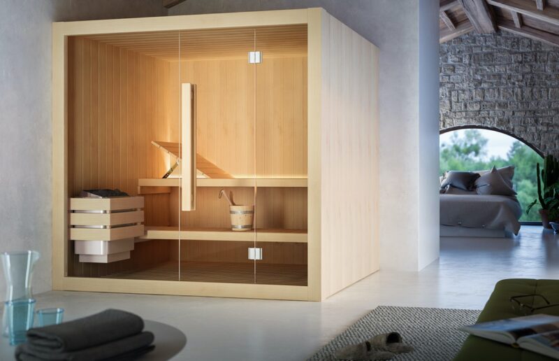 Sauna in bagno