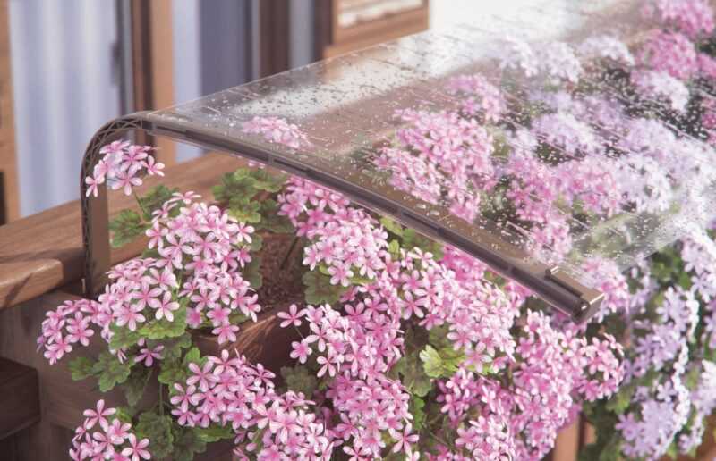 copertura fiori contro la grandine