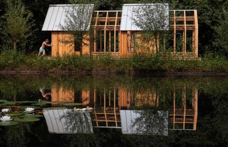 casa in legno prefabbricata