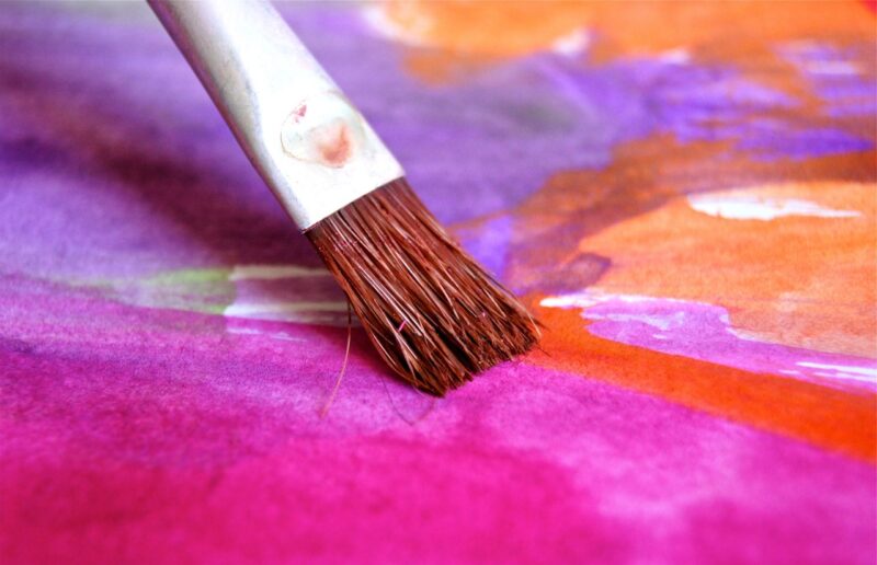 dipingere a pennello