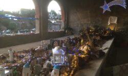 presepe nel lavatoio di Montegrino