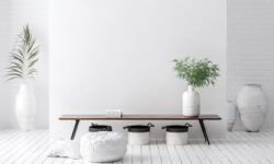 Bianco sulle pareti di casa