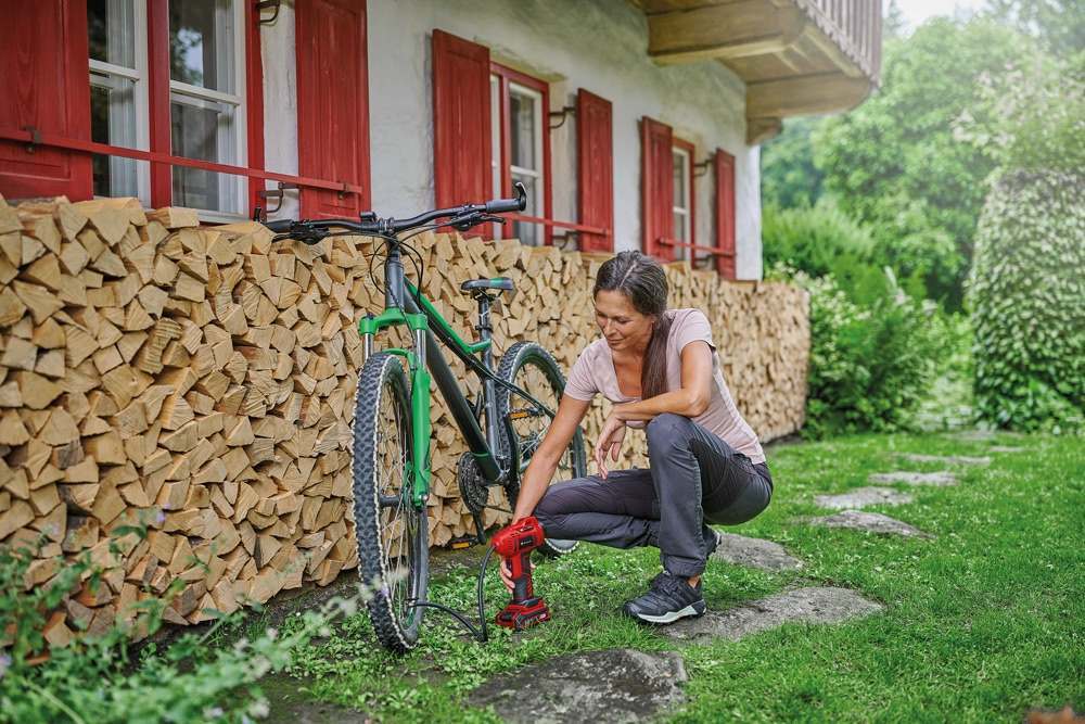 Compressore Portatile Einhell Per La Bici 1