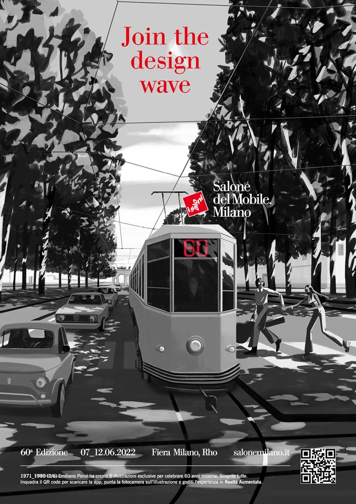I Manifesti Del 60° Salone Del Mobile Di Milano 2