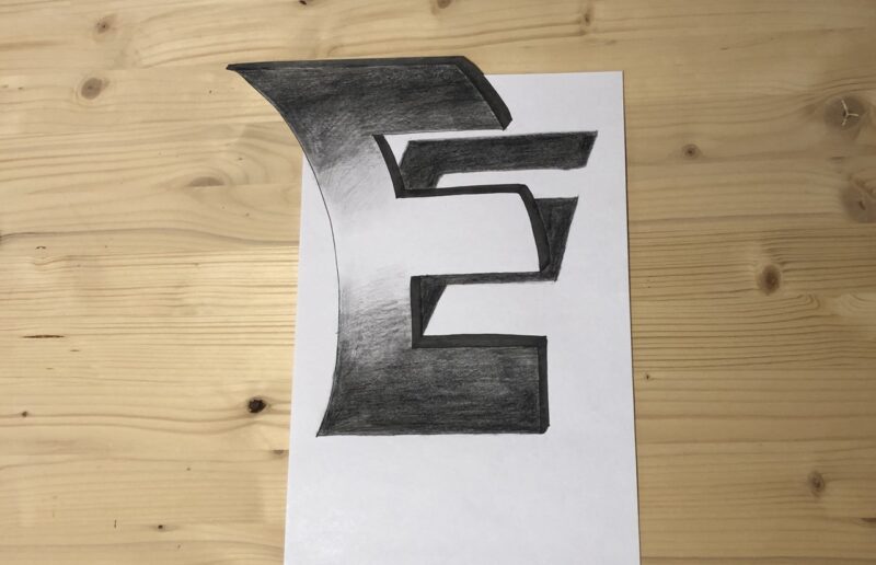 Anamorfosi Raggiungere 3d