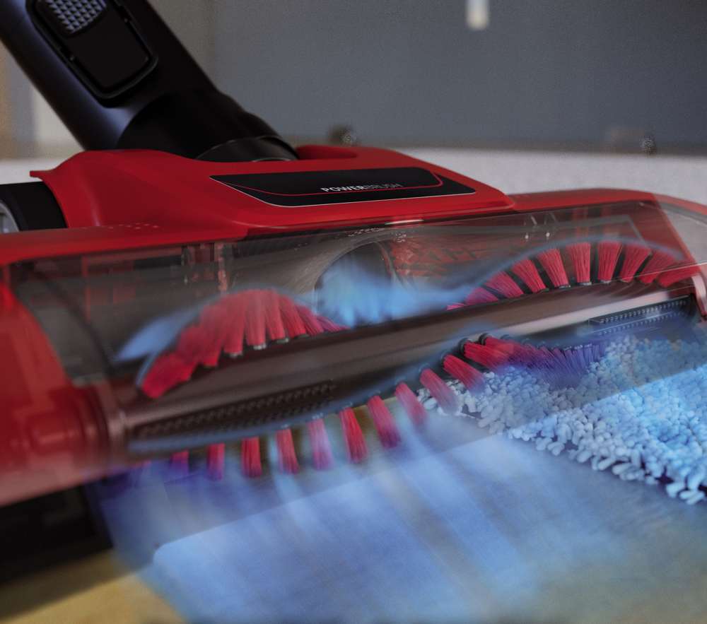 Spazzola motorizzata per ogni tipo di superficie