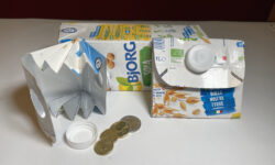 Portamonete in Tetrapak