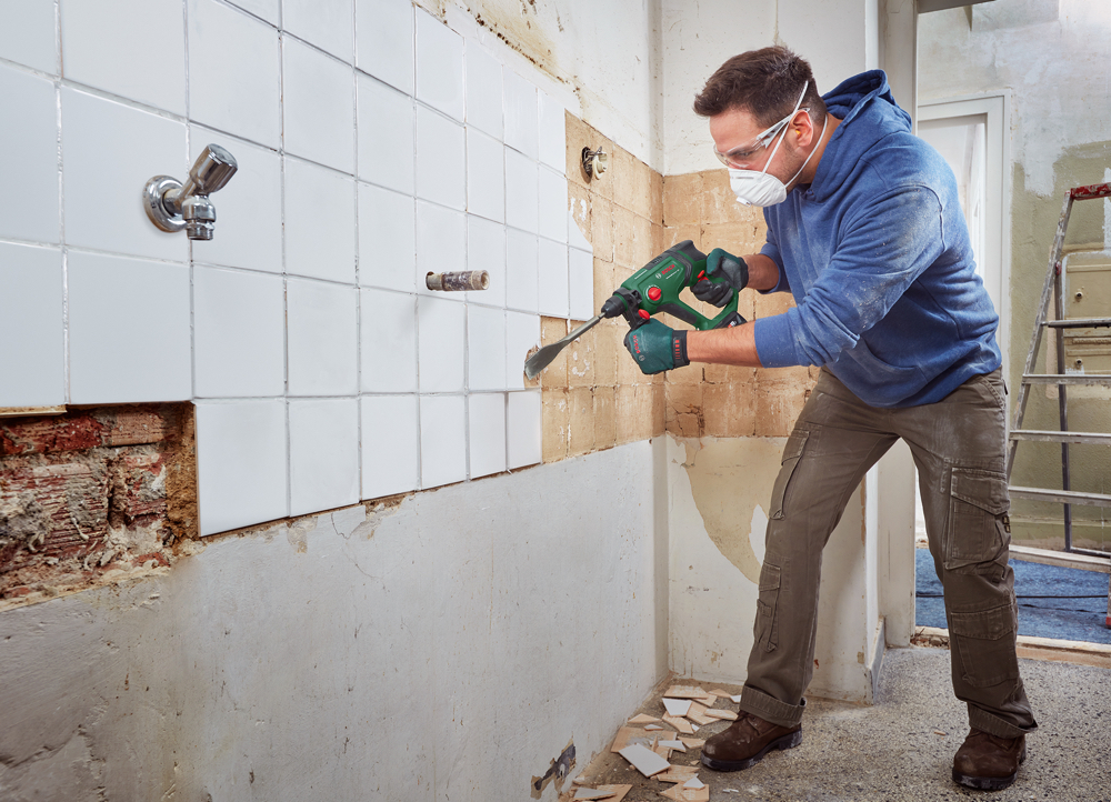 Martello elettropneumatico Universalhammer18v di Bosch