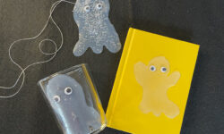 fantasmi realizzati con la colla a caldo