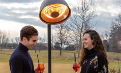 riscaldamento in giardino con Kemper