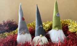 gnomi natalizi in feltro