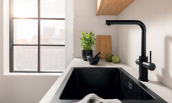 rubinetto Grohe con sistema di filtrazione dell'acqua