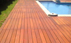 pavimento in legno trattato con HDG