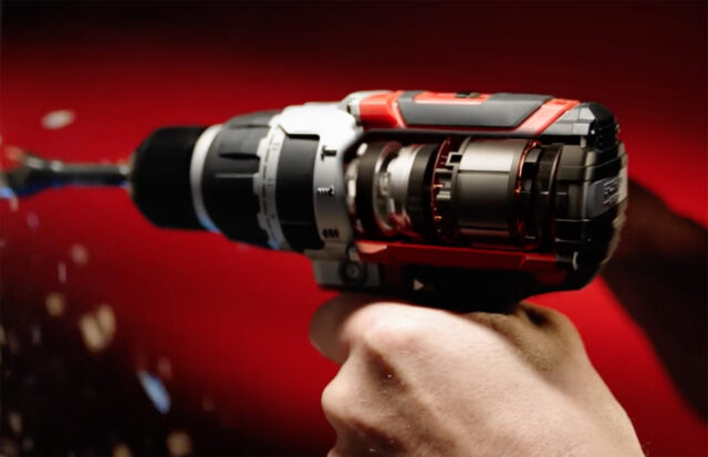 motore brushless inun trapano