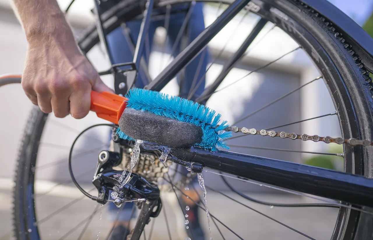 Set Spazzole Per Pulizia Bici - 3 Pezzi Con Setole In Nylon Per Catena, Pignoni, Cassetta E Raggi