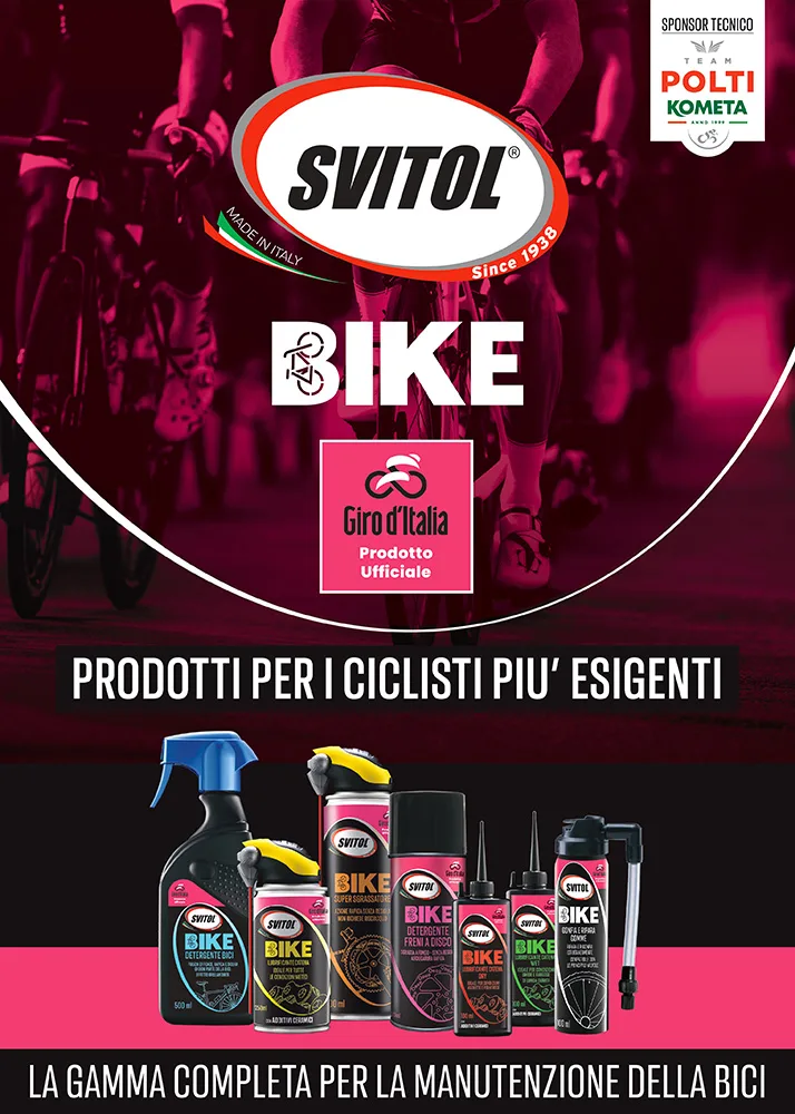 SVITOL al GIRO D'ITALIA 2024 - La locandina