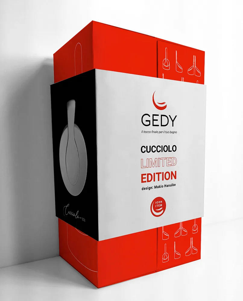 GEDY - La confezione della limited edition di Cucciolo