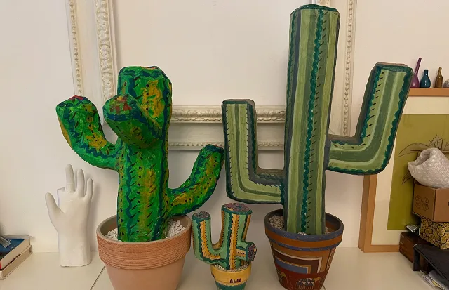 cactus di carta