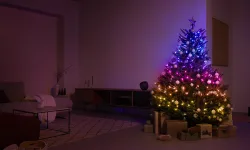 albero di Natale illuminato