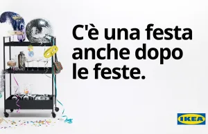 manifesto Ikea dopo le feste 2025