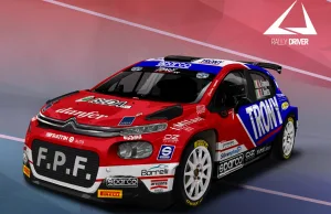 La Citroen di Andrea Crugnola campione di rally