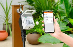 Programmatore per l'irrigazione del giardino MyAquaSolar di Claber